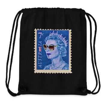 Austria (stamp) - Stanley/Stella Recycled Gym Bag - black - Front