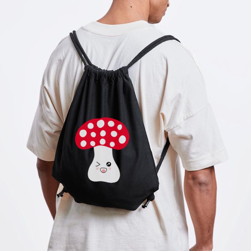 Toadstool, mushroom in the woods gift Stanley/Stella Recycled Gym Bag