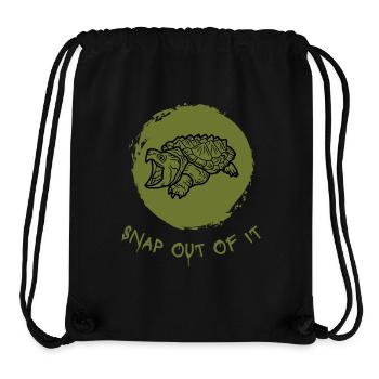 Snap out of it.. - Stanley/Stella Recycled Gym Bag - black - Front