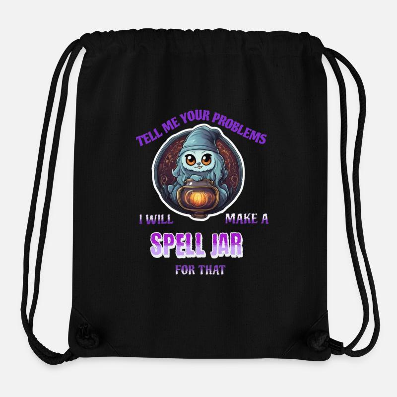 Spell Jar - Stanley/Stella Recycled Gym Bag - black