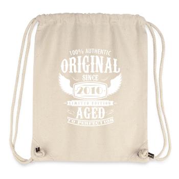 Original 2010 vintage vintage retro birthday - Stanley/Stella Recycled Gym Bag - natural - Front