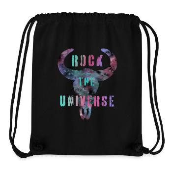 Universe Rockhead - Stanley/Stella recycelter Gym Bag - Schwarz - Vorne