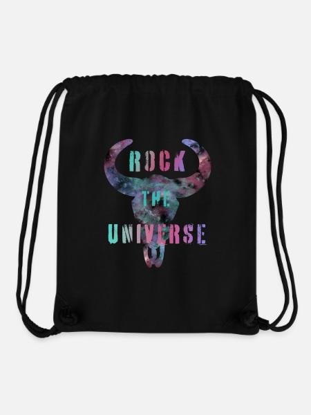 Universe Rockhead - Stanley/Stella recycelter Gym Bag - Schwarz