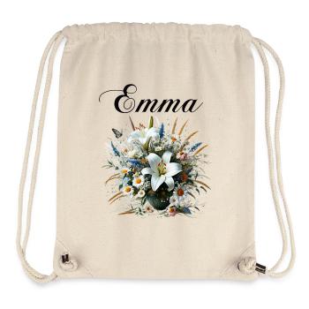 Emma - Stanley/Stella recycelter Gym Bag - Naturweiß - Vorne