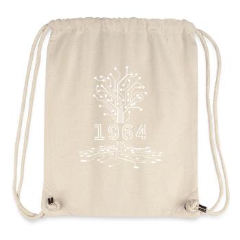 1964 Gaming Geburtstagsgeschenk, 1964 Gamer Geschenk - Stanley/Stella recycelter Gym Bag - Naturweiß - Vorne