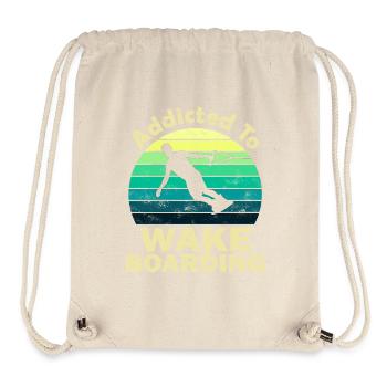 Wakeboard - Stanley/Stella recycelter Gym Bag - Naturweiß - Vorne