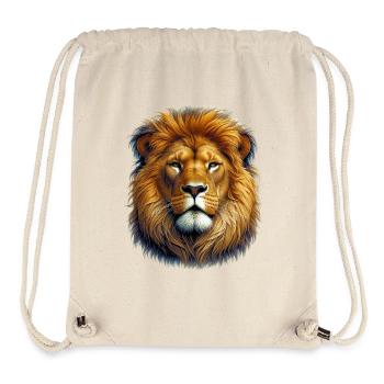 Lion - Stanley/Stella Recycled Gym Bag - natural - Front