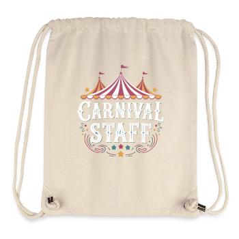 Zirkus Fasching Karneval - Stanley/Stella recycelter Gym Bag - Naturweiß - Vorne