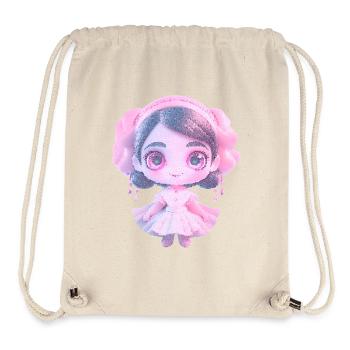 niedliche Charakter - Stanley/Stella recycelter Gym Bag - Naturweiß - Vorne