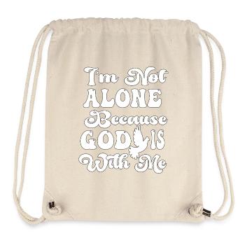 Im Not Alone - Stanley/Stella Recycled Gym Bag - natural - Front