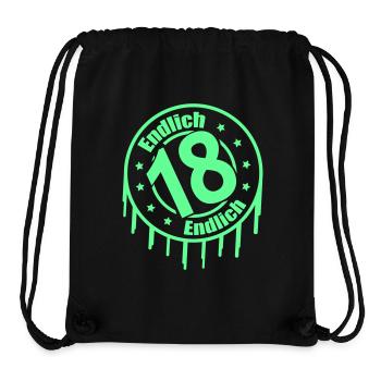 finally 18 - Stanley/Stella Recycled Gym Bag - black - Front