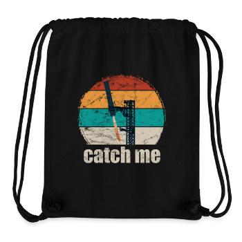 catch me - Raumfahrt - Rakete - Greifarme - Stanley/Stella recycelter Gym Bag - Schwarz - Vorne