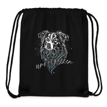 unvergessen - Stanley/Stella recycelter Gym Bag - Schwarz - Vorne