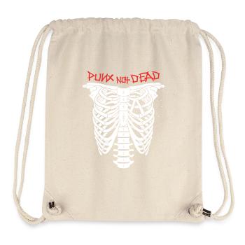 Punx not dead - Stanley/Stella recycelter Gym Bag - Naturweiß - Vorne