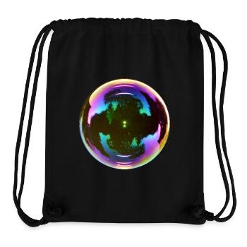 bubble - Stanley/Stella Recycled Gym Bag - black - Front