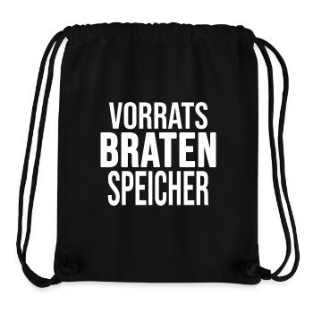 Grillen Grillmaster grillt BBQ-Braten Holzkohle - Stanley/Stella recycelter Gym Bag - Schwarz - Vorne