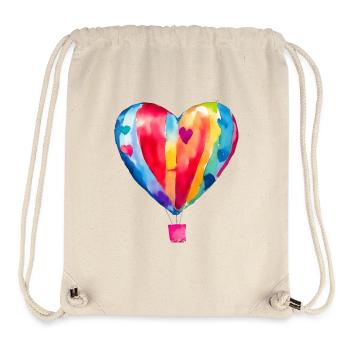 Ballon - Stanley/Stella recycelter Gym Bag - Naturweiß - Vorne