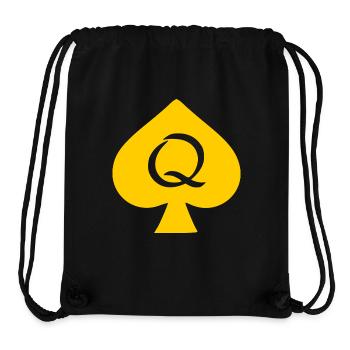 QUEEN OF SPADES - Stanley/Stella Recycled Gym Bag - black - Front
