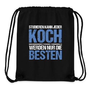 Anyone can study - Koch Edition - Stanley/Stella Recycled Gym Bag - black - Front