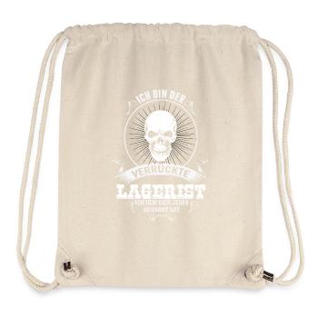 Lager(verrückter) - Stanley/Stella recycelter Gym Bag - Naturweiß - Vorne