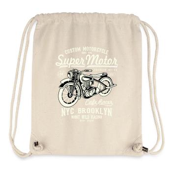 Super motorcycle - Stanley/Stella Recycled Gym Bag - natural - Front
