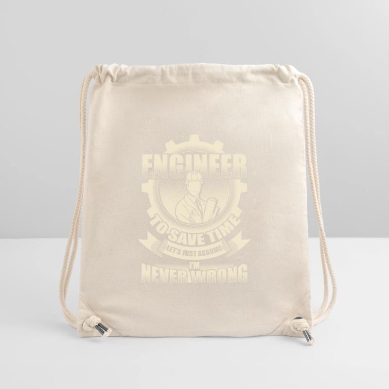 Engineer technician civil engineer computer gift Stanley/Stella Recycled Gym Bag