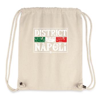 district napoli italy - Stanley/Stella Recycled Gym Bag - natural - Front