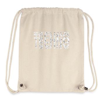 Techno Music Bass Shirt - Stanley/Stella Recycled Gym Bag - natural - Front
