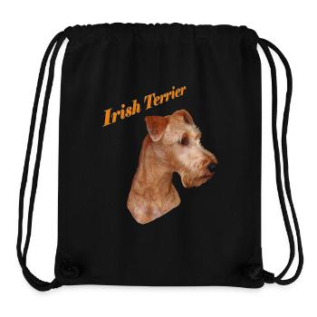 Irish Terrier - Stanley/Stella recycelter Gym Bag - Schwarz - Vorne