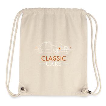 W124 classic cars - Stanley/Stella recycelter Gym Bag - Naturweiß - Vorne