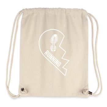 Laufen - Rennen - Jogging - Geschenk - Stanley/Stella recycelter Gym Bag - Naturweiß - Vorne