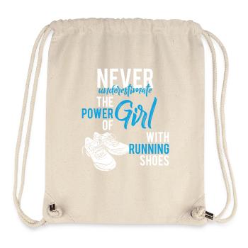 Laufen - Rennen - Jogging - Geschenk - Stanley/Stella recycelter Gym Bag - Naturweiß - Vorne
