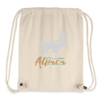 Alpaca - Stanley/Stella recycelter Gym Bag - Naturweiß - Vorne