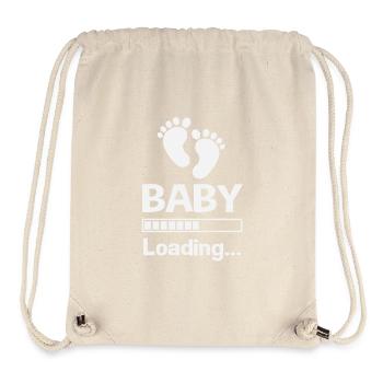 chargement bébé - Sac à cordon recyclé Stanley/Stella - blanc naturel - Devant