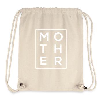 MÈRE - MAMA - MUTTI - Sac à cordon recyclé Stanley/Stella - blanc naturel - Devant