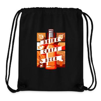 Drink craft beer - Stanley/Stella Recycled Gym Bag - black - Front