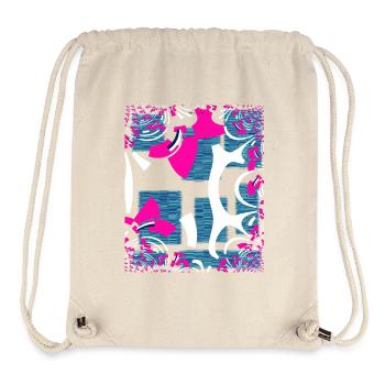 Bandera Rosa - Stanley/Stella Recycled Gym Bag - natural - Front