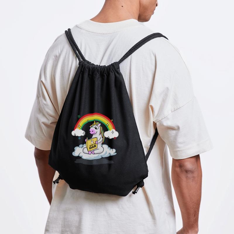 Learning Dabbing Unicorn Dab Dance Einhorn Dab Stanley/Stella recycelter Gym Bag