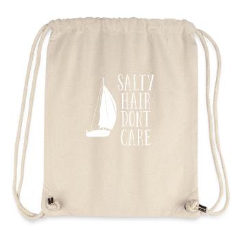 Sailing Salty Hair Dont Care - Stanley/Stella Recycled Gym Bag - natural - Front