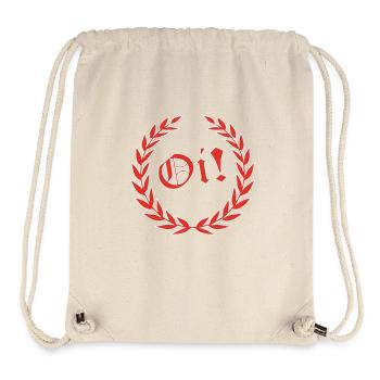 OI Skinheads SKA PUNK RUDE BOY BOOTBOY MUSIK KULT - Stanley/Stella recycelter Gym Bag - Naturweiß - Vorne