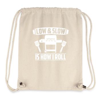 BBQ Grill - Stanley/Stella recycelter Gym Bag - Naturweiß - Vorne