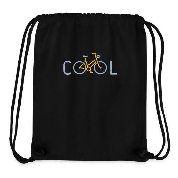 Cool Bicycle Child Baby Gift Funny - Stanley/Stella Recycled Gym Bag - black - Front