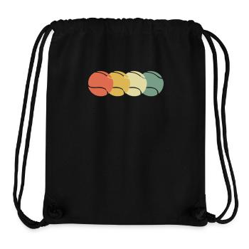 Tennis 70s retro look - Stanley/Stella Recycled Gym Bag - black - Front