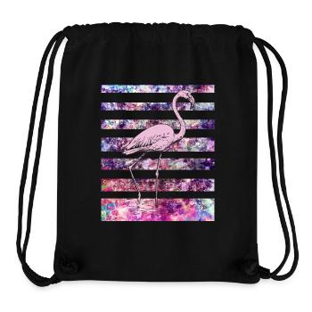 Pink flamingo - Stanley/Stella Recycled Gym Bag - black - Front
