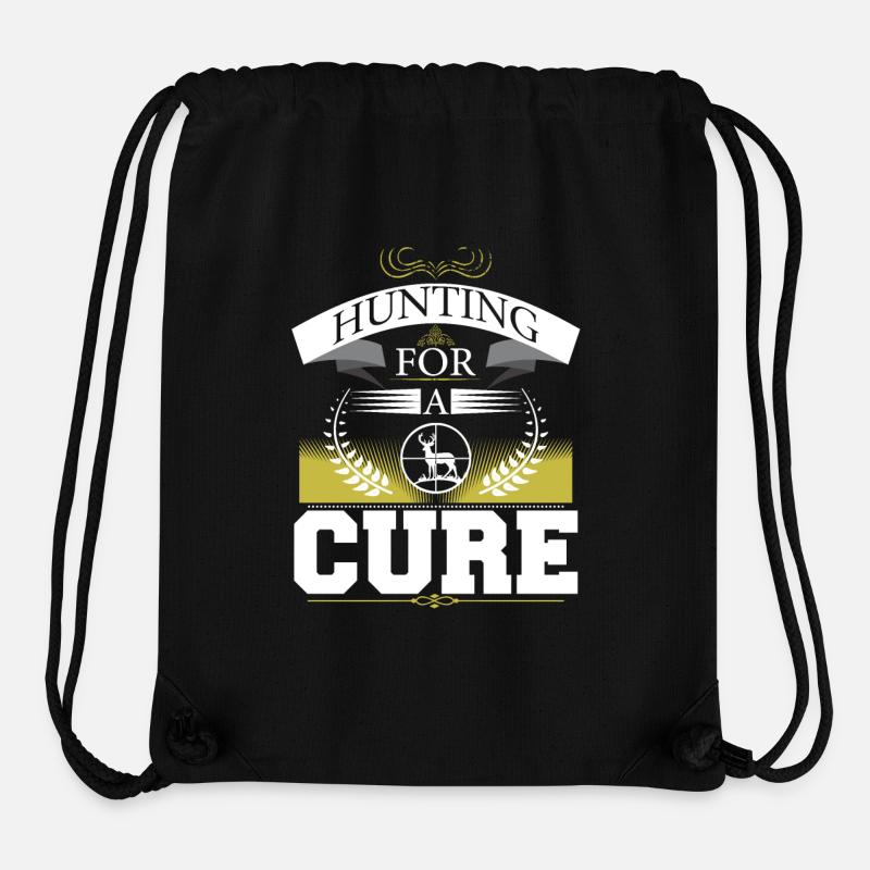 Hunting for a cure - Stanley/Stella Recycled Gym Bag - black