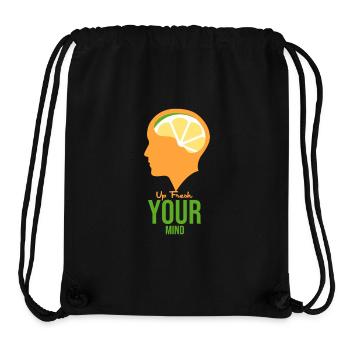 Fresh your mind - Stanley/Stella Recycled Gym Bag - black - Front