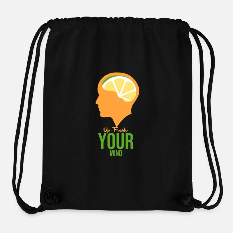 Fresh your mind - Stanley/Stella Recycled Gym Bag - black