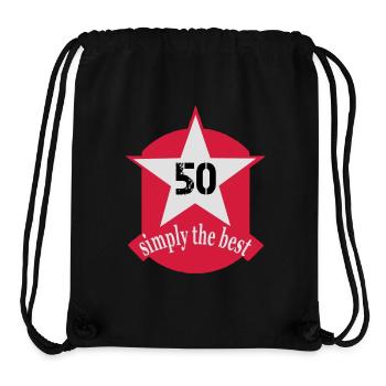 geburtstag - Stanley/Stella recycelter Gym Bag - Schwarz - Vorne