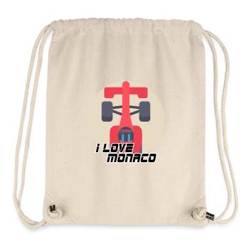 Monaco - Stanley/Stella recycelter Gym Bag - Naturweiß - Vorne