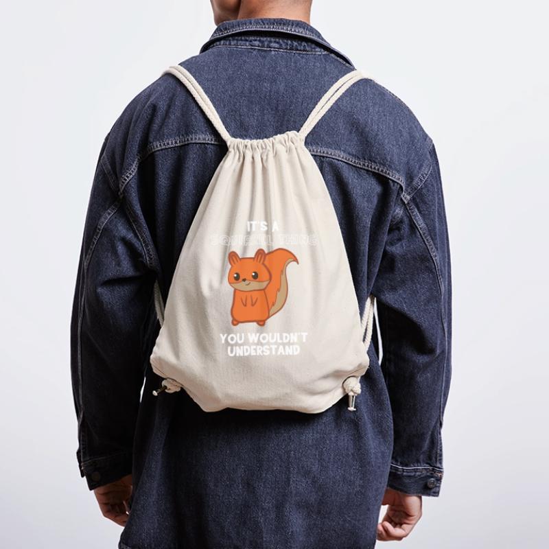 Eichhörnchen - Eichhörnchenfan - Eichkätzchen Stanley/Stella recycelter Gym Bag